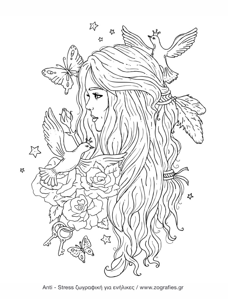 νεράιδα, ζωγραφική, αντιστρες