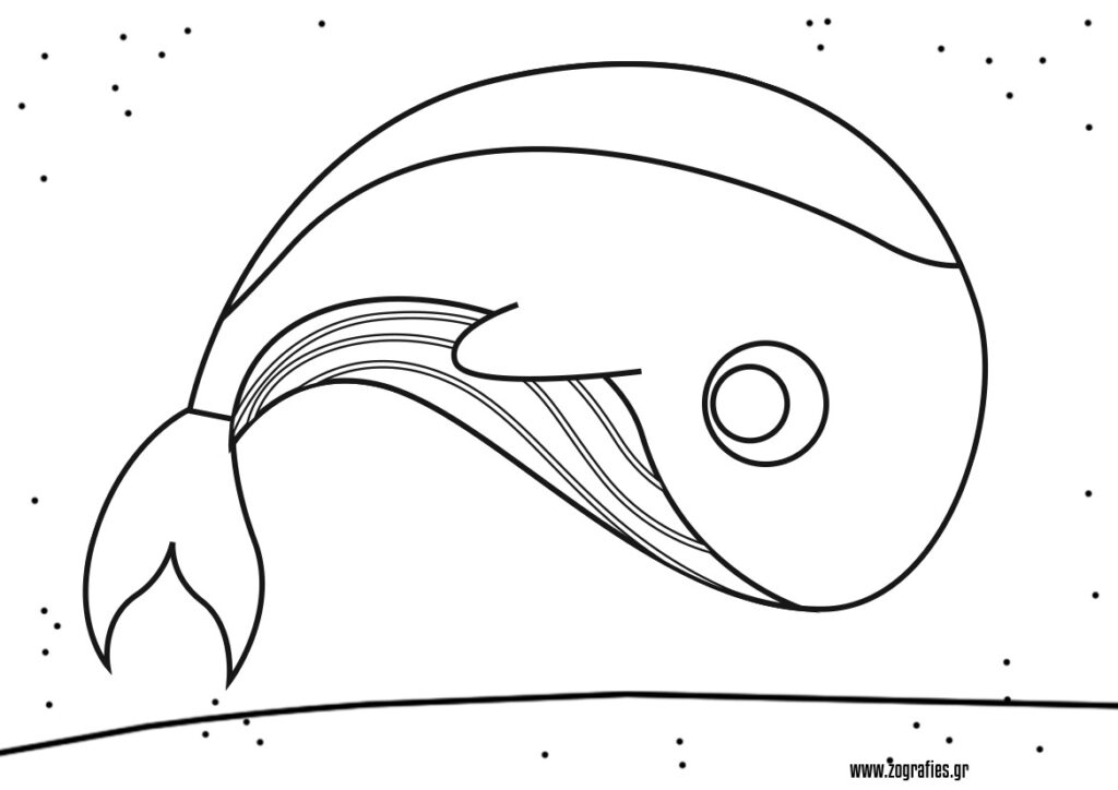 φάλαινα ζωγραφιά
