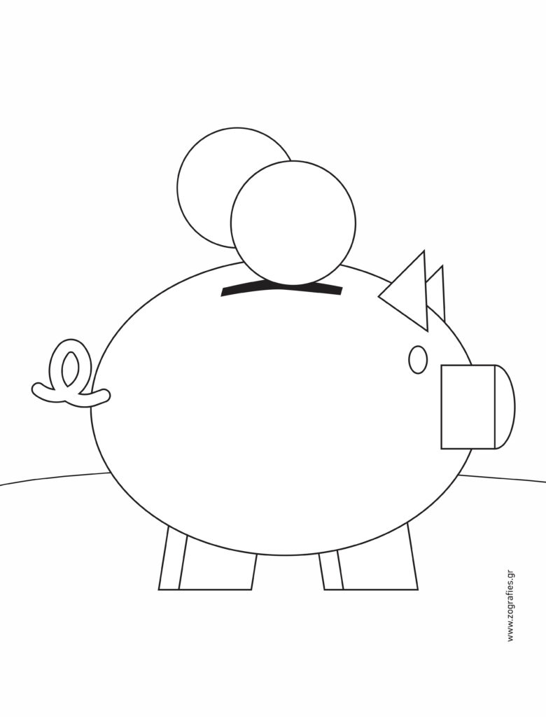 κουμπαράς, ζωγραφιά, οικονομία