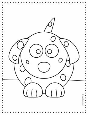 σκυλάκι, ζωγραφιά, σχέδιο, δηματικό