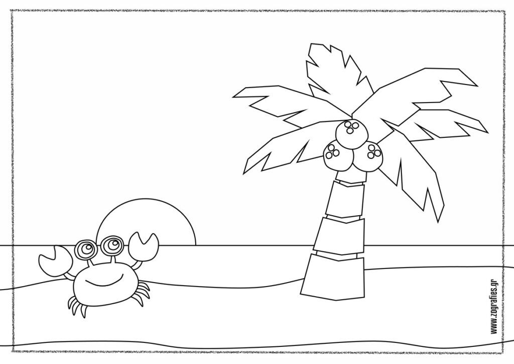 παραλία με καβουράκι